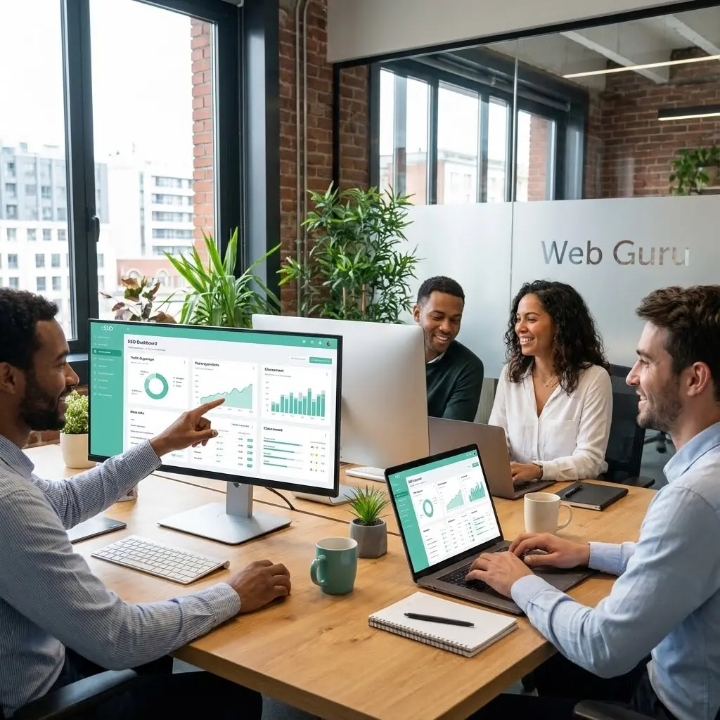 [Équipe Codiseo sur dashboards SEO]