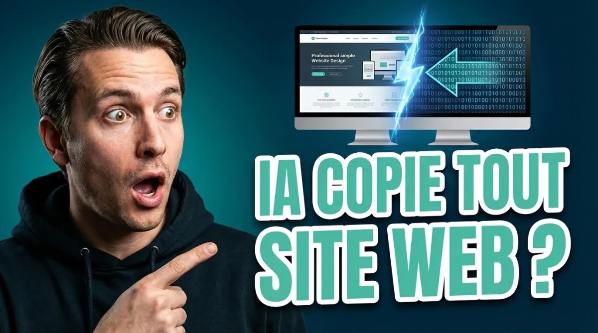 Copier un site internet avec l'IA