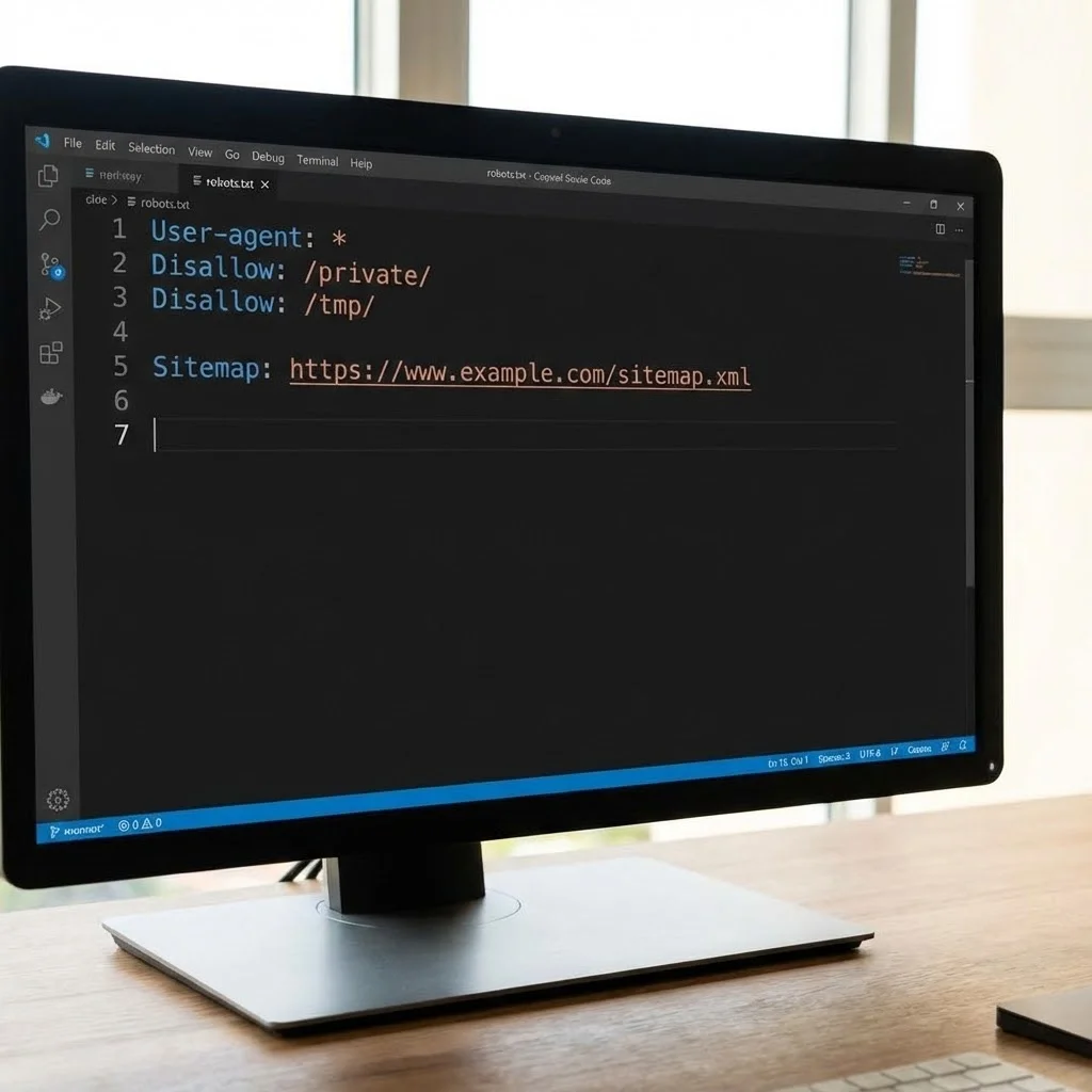 [Robots.txt structuré avec directives]
