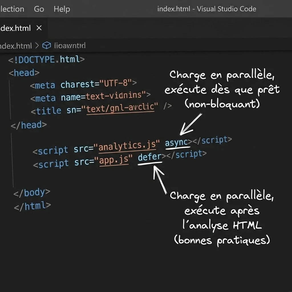 [Code JavaScript async et defer]