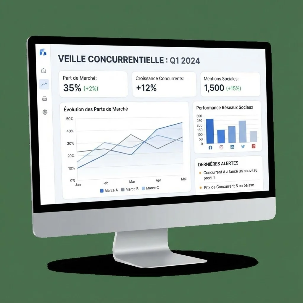 [Dashboard veille concurrentielle]