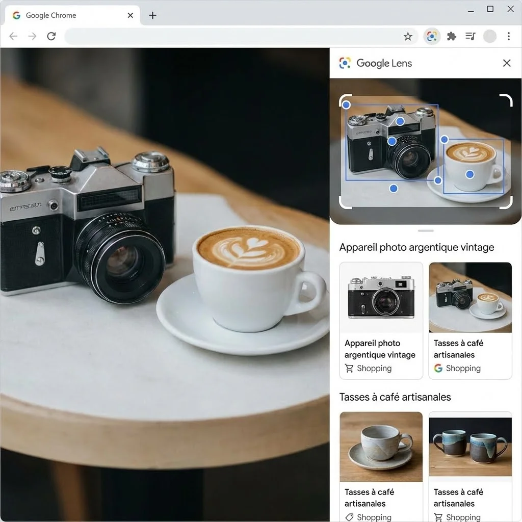 [Google Lens dans Chrome]