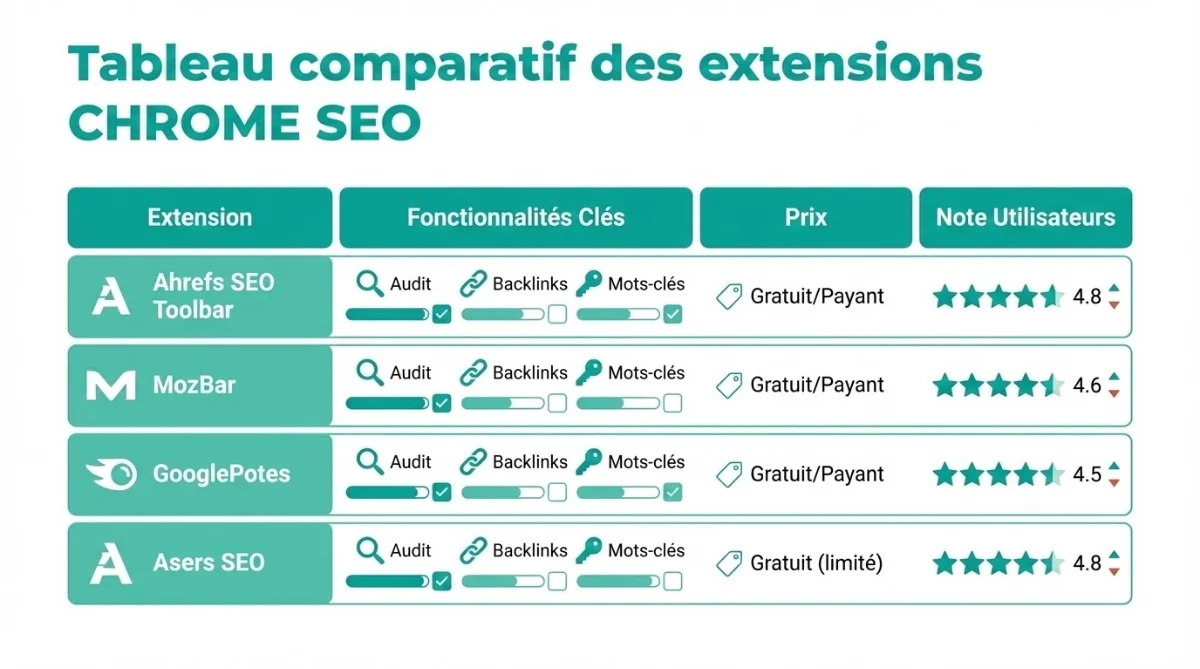 [Comparatif extensions SEO]